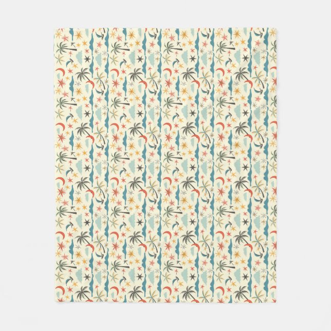 Birthday Gift | The Ocean Is A Central Image Fleece Blanket (Front)