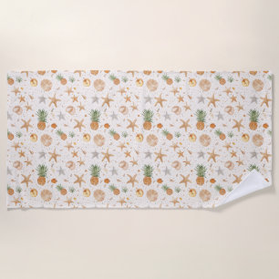 Birthday Gift The Sea Is A Desert Of Waves Beach Towel