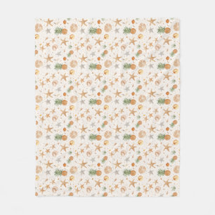Birthday Gift The Sea Is A Desert Of Waves Fleece Blanket