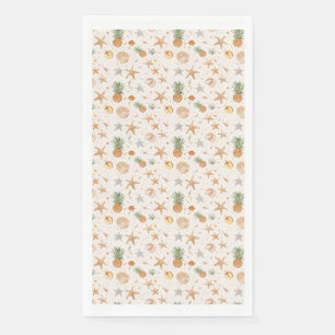 Birthday Gift The Sea Is A Desert Of Waves Napkin