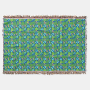 Birthday Gift The Sea Is Life Throw Blanket