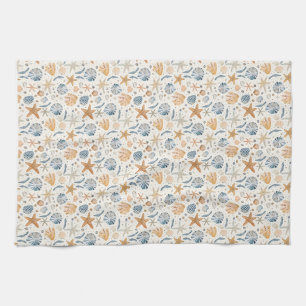 Birthday Gift The Sea Teaches Patience Kitchen Towel