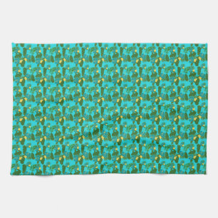 Birthday Gift Tropical Paradise Is Calling Kitchen Towel