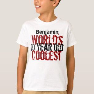 Birthday Gift World's Coolest 10 Year Old G200 T-Shirt