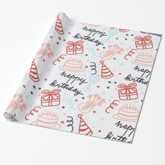 Birthday gift wrap