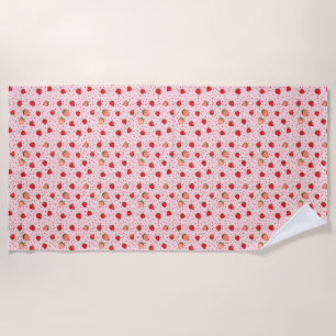 Birthday Gift You're Berry Special To Me Beach Towel