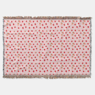 Birthday Gift You're Berry Special To Me Throw Blanket