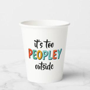 Birthday Gifts Colorful Funny Text Modern Paper Cups