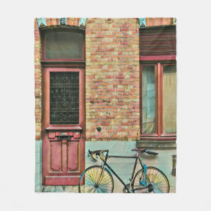 Birthday gifts for bike lovers fleece blanket