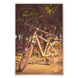 Birthday gifts for bike lovers photo print