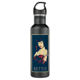 Birthday Gifts Illustration Pop Art Bettie Of A Bo 710 Ml Water Bottle