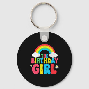 Birthday Girl 2nd 3rd 4th 5th 6th 7th 8th 9th Girl Keychain