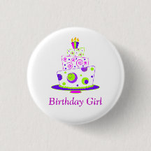 Birthday Girl Badge