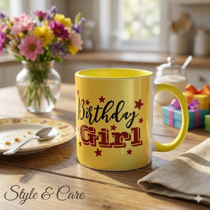 Birthday Girl Combo Mug for Special Celebrations