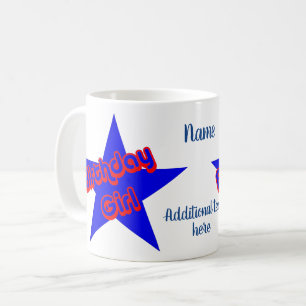 Birthday Girl Cute Personalized Coffee Mug