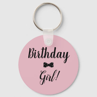 Birthday Girl Keychain