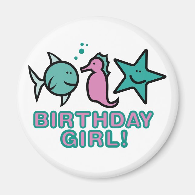 Birthday Girl! Magnet (Front)