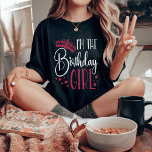 Birthday Girl Personalized Birthday Squad Matching T-Shirt<br><div class="desc">Looking for a birthday shirt that will make your party complete? Look no further than our matching birthday crew shirts! These stylish tees are perfect for any birthday party girl's day out. Our matching shirts make a great gift for your friends and family, and can be worn together as a...</div>