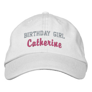 Birthday Girl Personalized Cap, Birthday Party Hat