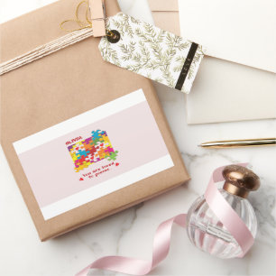 Birthday Girl Puzzle Love to Pieces Sticker