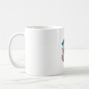 Birthday Girl Sea Turtle 8th Birthday Shirt Design Coffee Mug