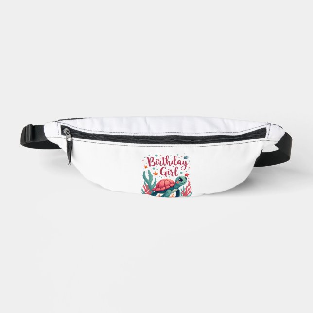 Birthday Girl Sea Turtle Theme Birthday Party Ocea (Recto)