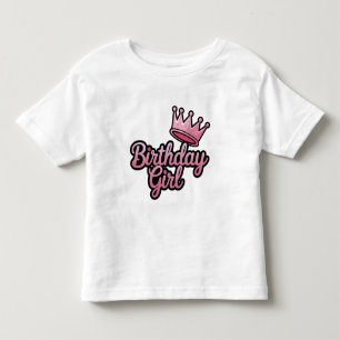 Birthday Girl Sign Toddler T-shirt