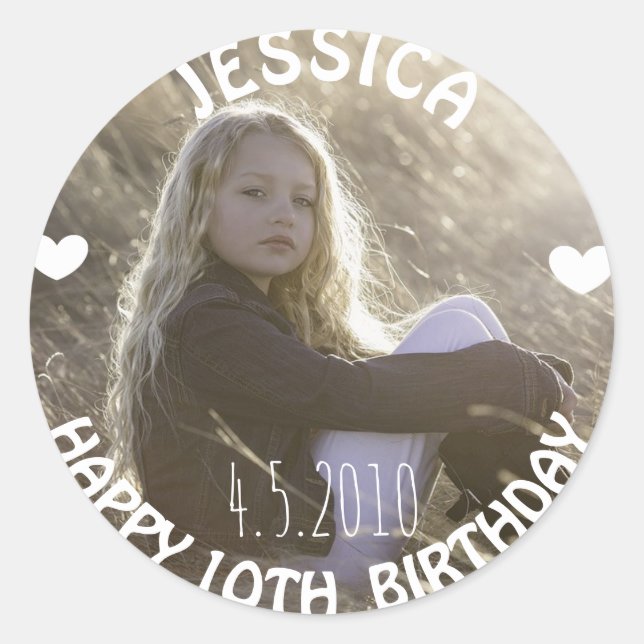 Birthday Girl Sticker (Front)