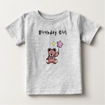 Birthday Girl Teddy Bear    
