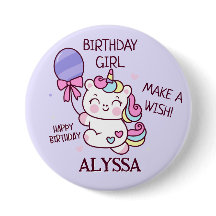 Birthday GIRL! Unicorn Happy birthday