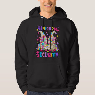 Birthday Gnomes For Women And Girls Unicorn Securi Hoodie