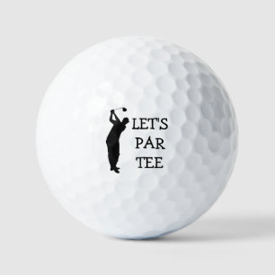 Birthday Golfer Funny 70th happy Dad Par Golf Balls