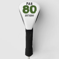 Birthday Golfer Funny 80th happy Dad Par