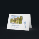 Birthday, Granddaughter, Versailles, France, Card<br><div class="desc">This quaint structure is part of the Queen’s Hamlet,  Versailles,  France.  It makes a colourful and lovely birthday greeting card.   Feel free to change the inside verse to suit your needs.</div>