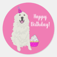 Birthday Great Pyrenees Mountain Dog