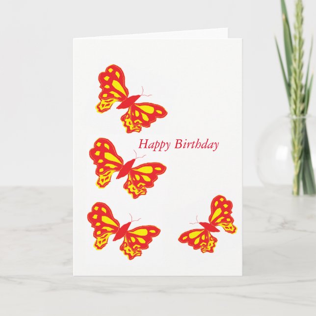 Birthday Greeting Card (Front)