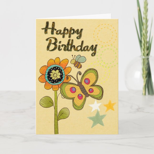 Birthday Greeting Card (Front)
