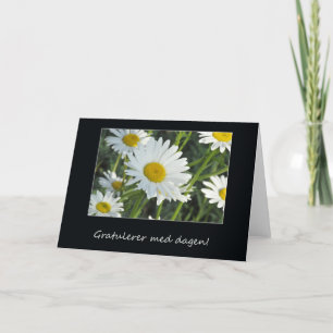 Birthday greeting in Norwegian Card