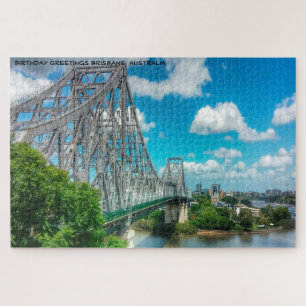 Birthday Greetings Brisbane Australia Jigsaw Puzzle