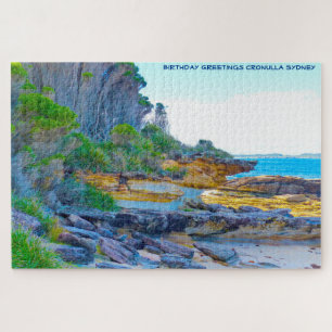 Birthday Greetings Cronulla Sydney Jigsaw Puzzle