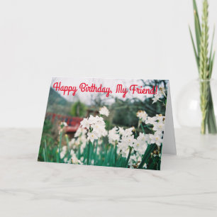 Birthday Greetings for Indispensable Friend Card