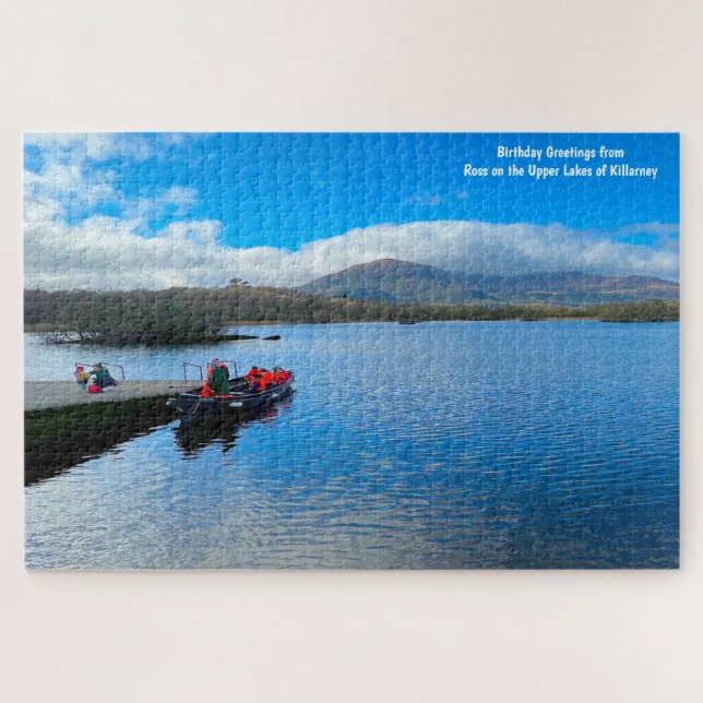 Birthday Greetings from Ross Killarney Jigsaw Puzzle (Horizontal)