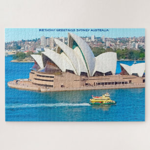 Birthday Greetings from Sydney Jigsaw Puzzle