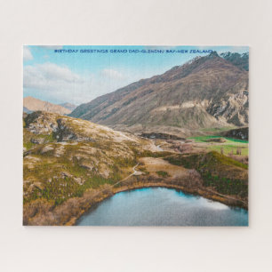 Birthday Greetings Grand Dad-Glendhu Bay Jigsaw Puzzle