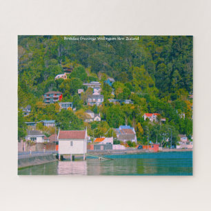 Birthday Greetings Wellington New Zealand Jigsaw Puzzle