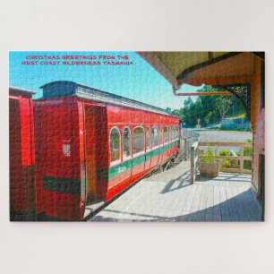 Birthday Greetings West Coast Wilderness Tasmania Jigsaw Puzzle