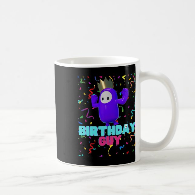 Birthday Guy Fun Popular Video Game Theme Birthday Coffee Mug (Right)