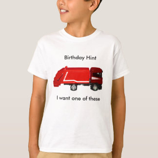 Birthday Hint T-shirt (6-8 yrs)