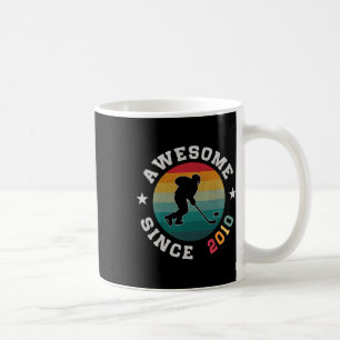 Birthday Hockey Lover Gift 15 Years Old Awesome Si Coffee Mug