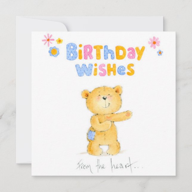 Birthday Holiday Card (Front)